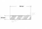 Platbanda aluminiu 50x5.0 mm 1